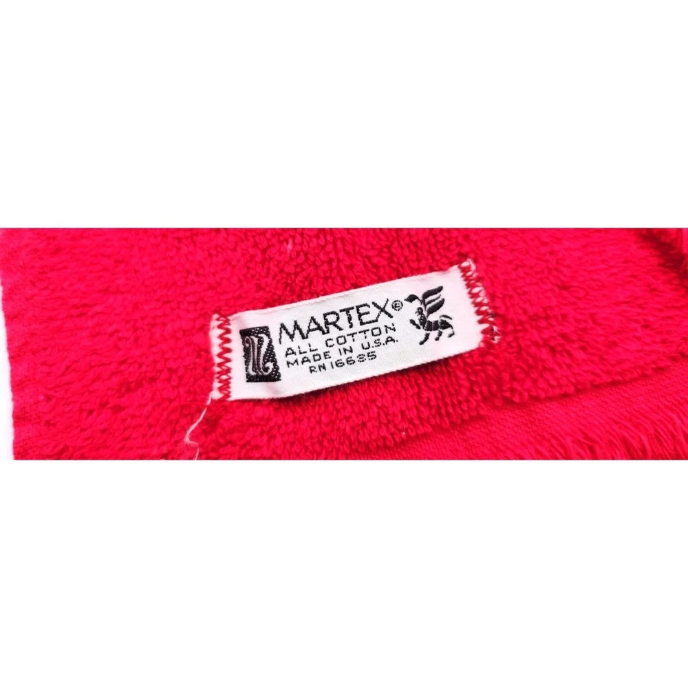 Christmas Guest Finger Towels Vintage Fieldcrest Martex Cannon Lot of 3